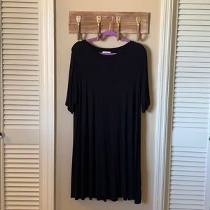 Chic Soul Black Dress – Women’s Plus 2X